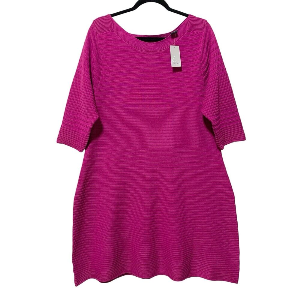 Lane Bryant Rib Knit Dress Back Peep Hole Size 18/20